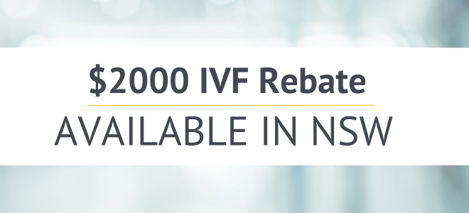 NSW IVF Rebate