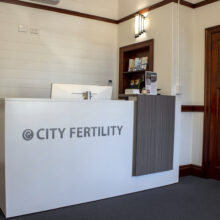 City Fertility Lismore - Reception area