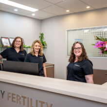 City Fertility Toowoomba - Reception area